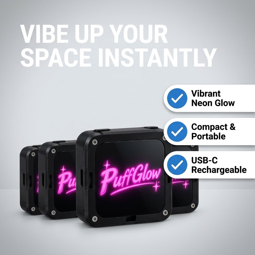 PuffGlow™ car LED light